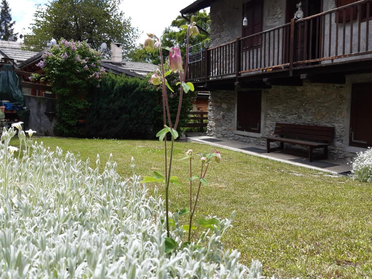 Sauze d'Oulx with garden, ciâbőt la garitüla Apartamento Exterior foto